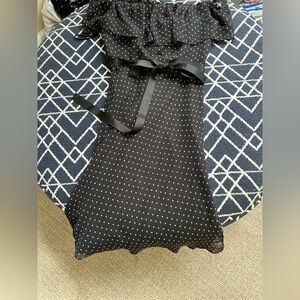 White & Black Brand. Dress New Black & White Dots